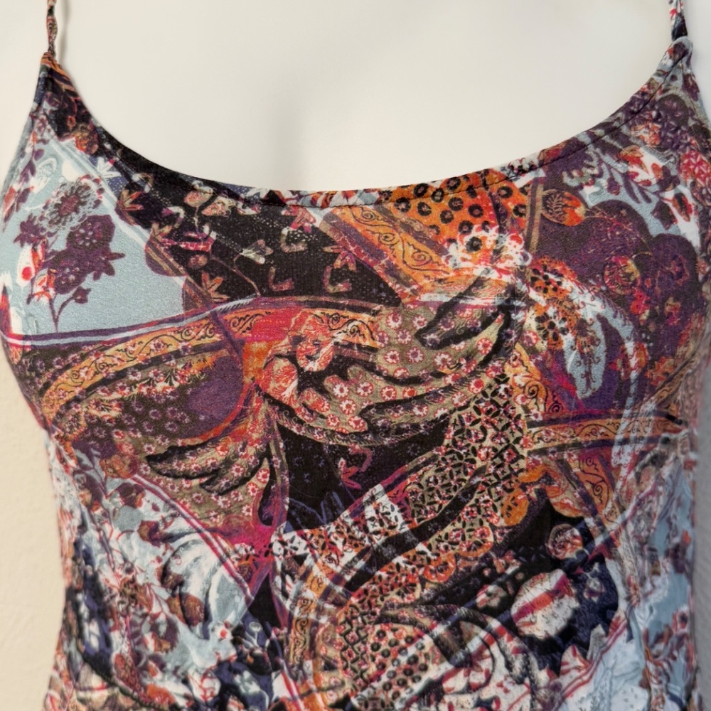 Peruvian Connection Viscose Patterned Maxi Dress … - image 2